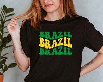 Brasil svg, Brasil groovy svg, bandera de Brasil, Brasil amor svg, Brasil dxf, Brasil retro png, orgullo latino, ARCHIVO DIGITAL