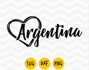Argentina svg, Argentina heart svg, Argentina flag,Argentina love svg, Argentina dxf, Argentina retro png, orgullo latino,DIGITAL FILE