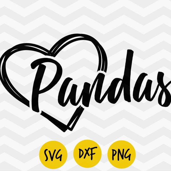 Pandas School Svg - Etsy