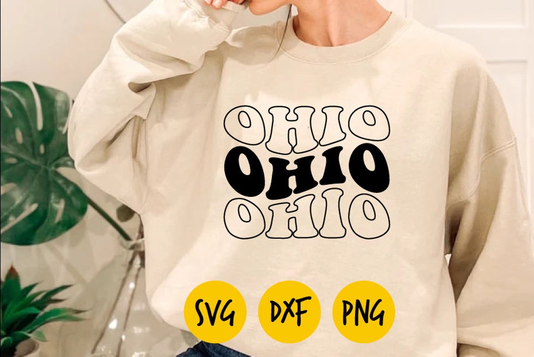 Ohio Svg, Ohio Groovy Svg, Ohio Leopard Svg,ohio Love Svg, Ohio Dxf