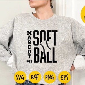 Softball Team Shirt, Svg Png Dxf Eps, Softball Team Template, Softball svg, Softball Mom Svg, Logo, Cricut Cut File, Silhouette, custom svg