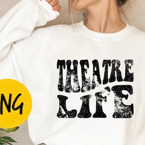 Theatre png, Theatre life png, Theatre png, Drama png, Theatre mom png, Theater grunge,Theater  distressed png, DIGITAL DOWNLOAD