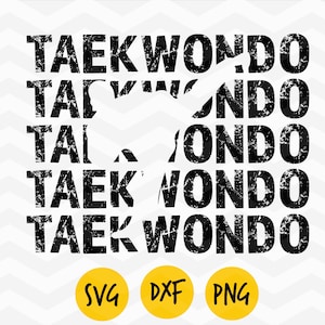 Taekwondo svg, karate svg, marcial arts svg, Taekwondo silhouette svg, Taekwondo png, Team, dxf, png. DIGITALER DOWNLOAD