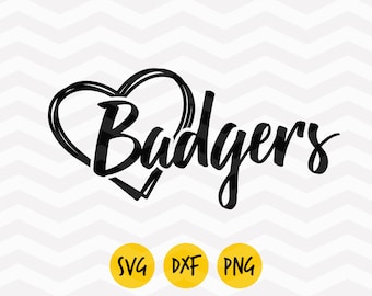 Badgers svg, go Badgers png, Badger  Svg Png Dxf Eps, Badgers lady Cricut Cut File, Badgers Silhouette, custom svg