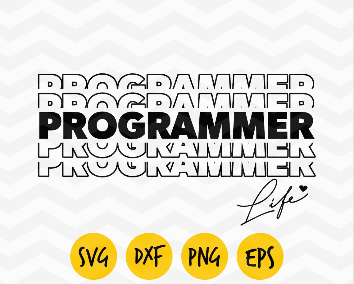 Programmer Svg Programmer Life Programming It's in My DNA - Etsy