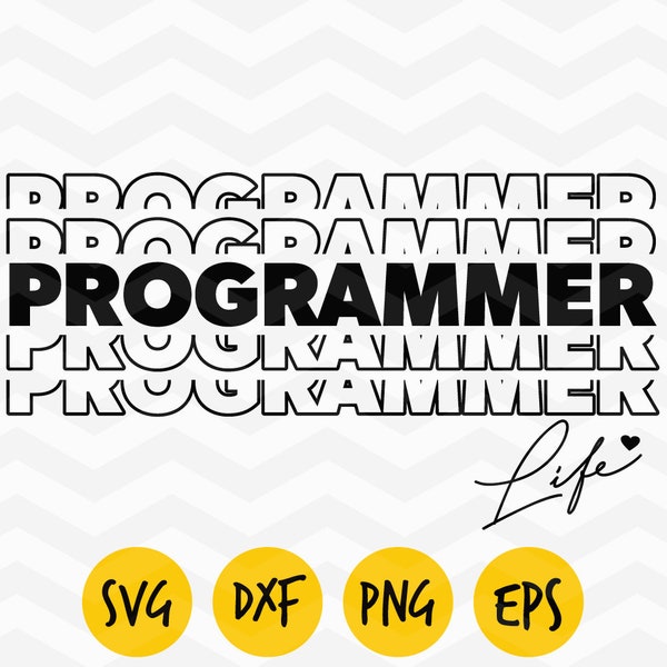 Programmer Svg - Etsy