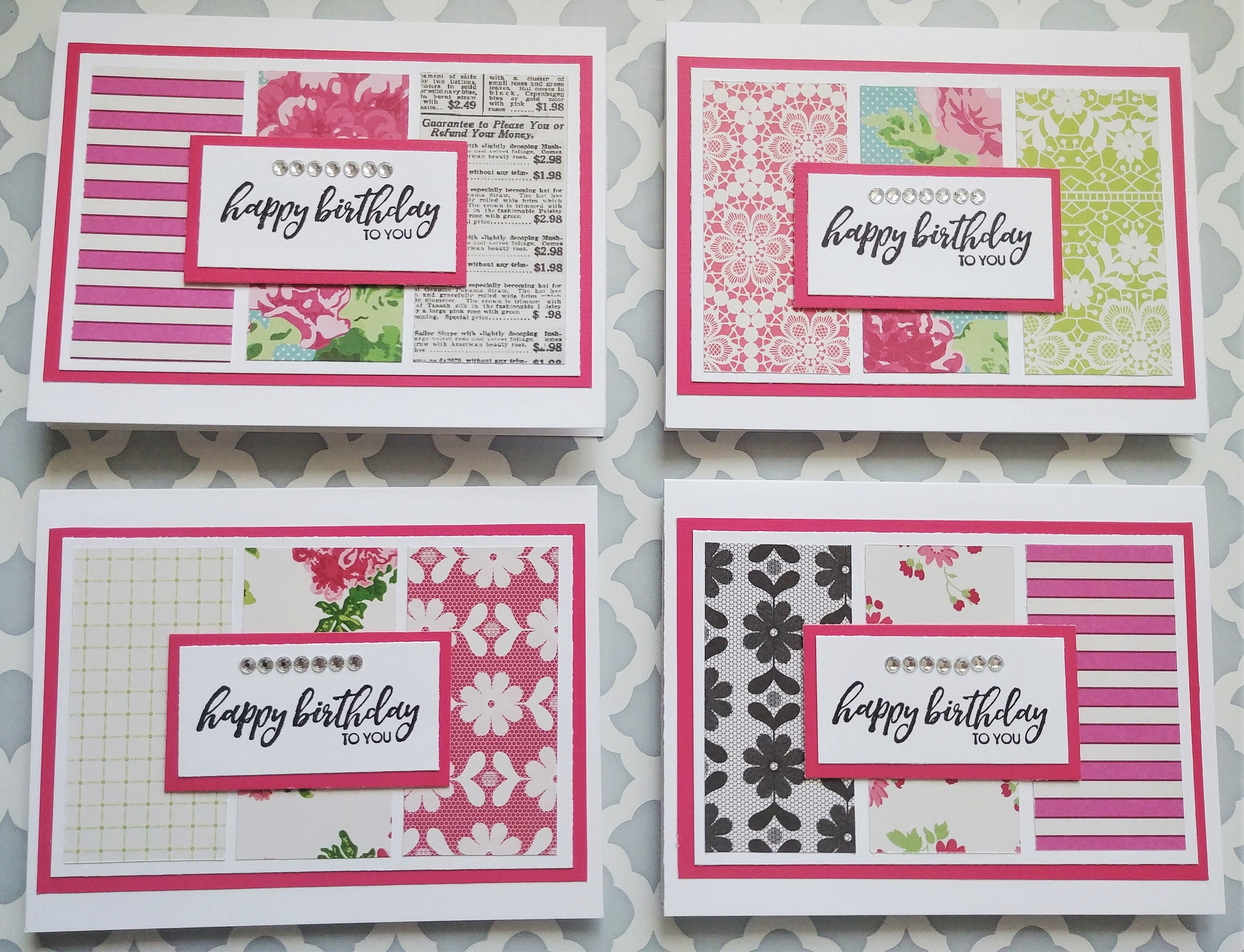 Card Making Kit Etsy