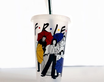 Friends themed cup coasterplaque