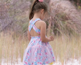 Violet Top and Dress PDF Sewing Pattern Sizes 1-14