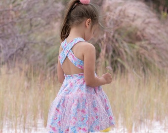 Violet Top and Dress PDF Sewing Pattern Sizes 1-14