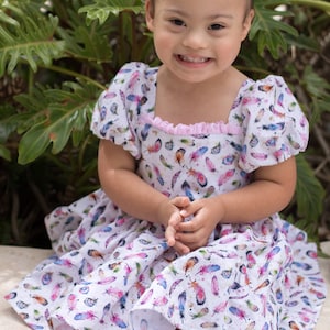 Jasmine Baby Dress and Romper PDF Digital Sewing Pattern image 4