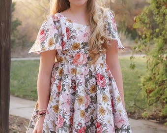 Laramie Dress PDF Sewing Pattern Sizes 1-14