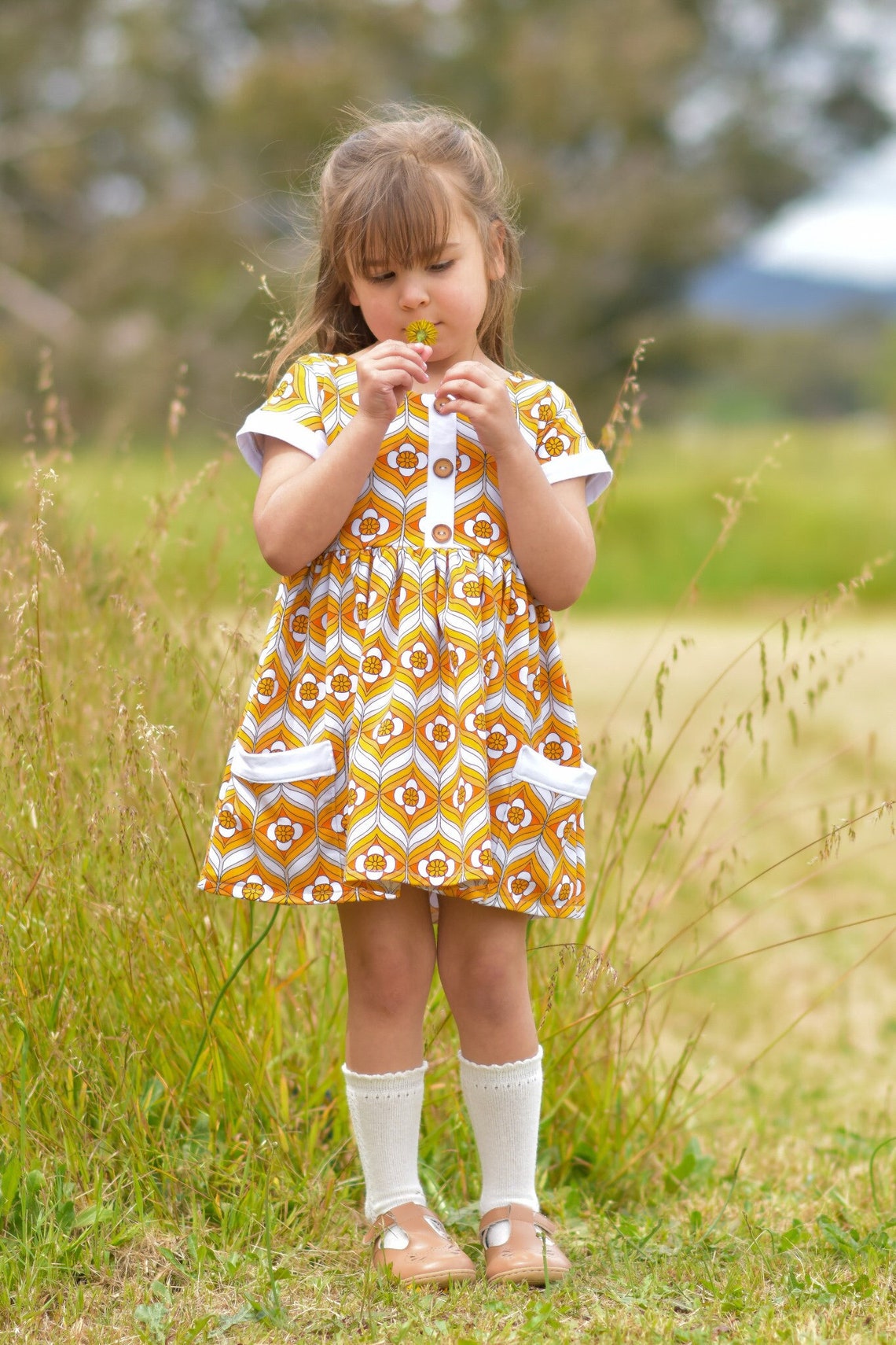 Ginger Dress Digital Sewing Pattern PDF Knit Dress Pattern Etsy