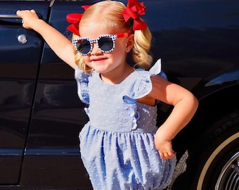 Poppy Baby Dress and Romper PDF Digital Sewing Pattern, newborn- 4 years, Baby Dress Sewing Pattern, Baby Romper Sewing Pattern