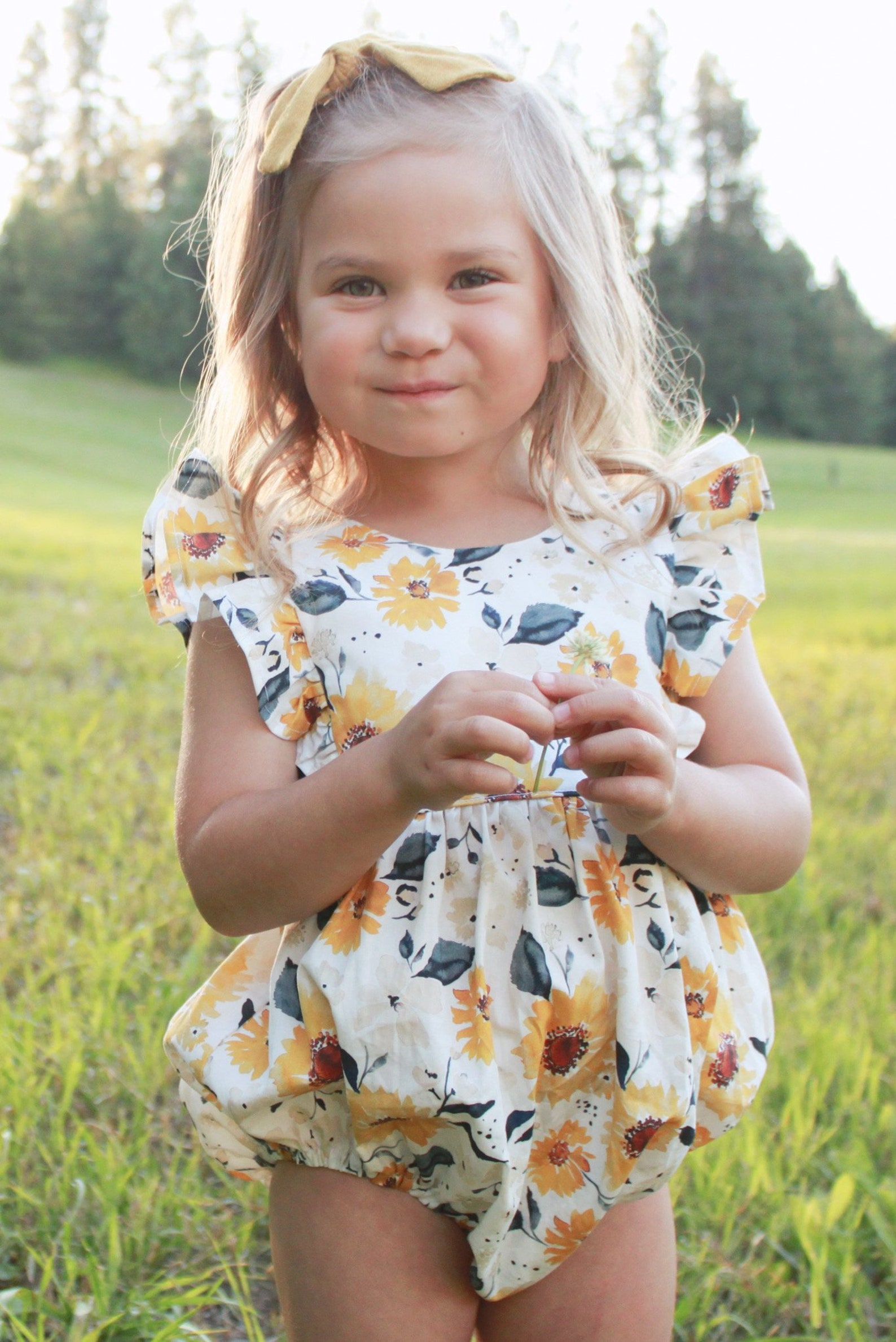 Poppy Baby Dress and Romper PDF Digital Sewing Pattern Etsy