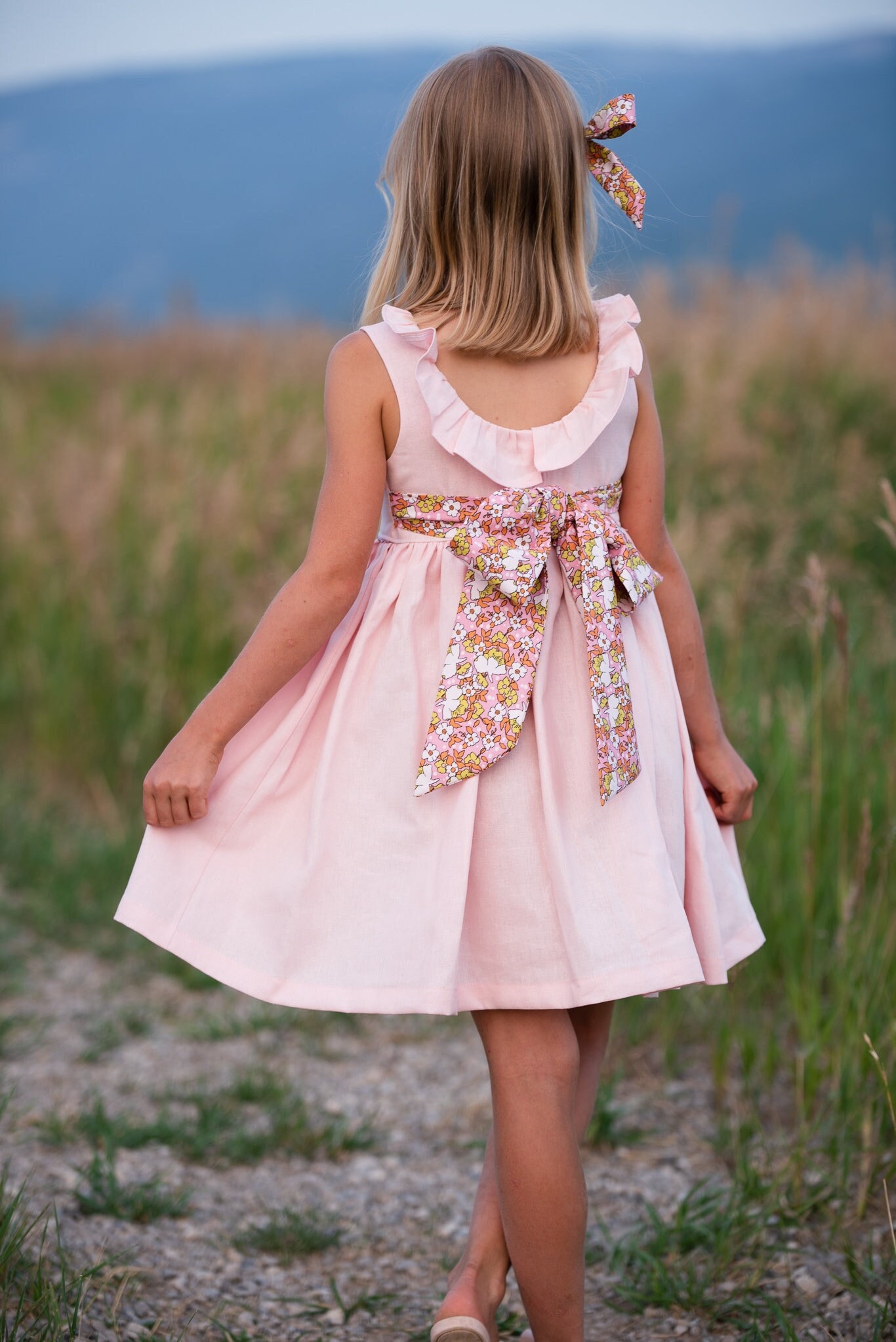apolina patchwork dress アポリナ　刺繍　5-7y Apolina + PDC Patchwork Dress – POLKA DOT CLUB
