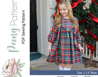 Penny Dress PDF Sewing Pattern Sizes 1-14