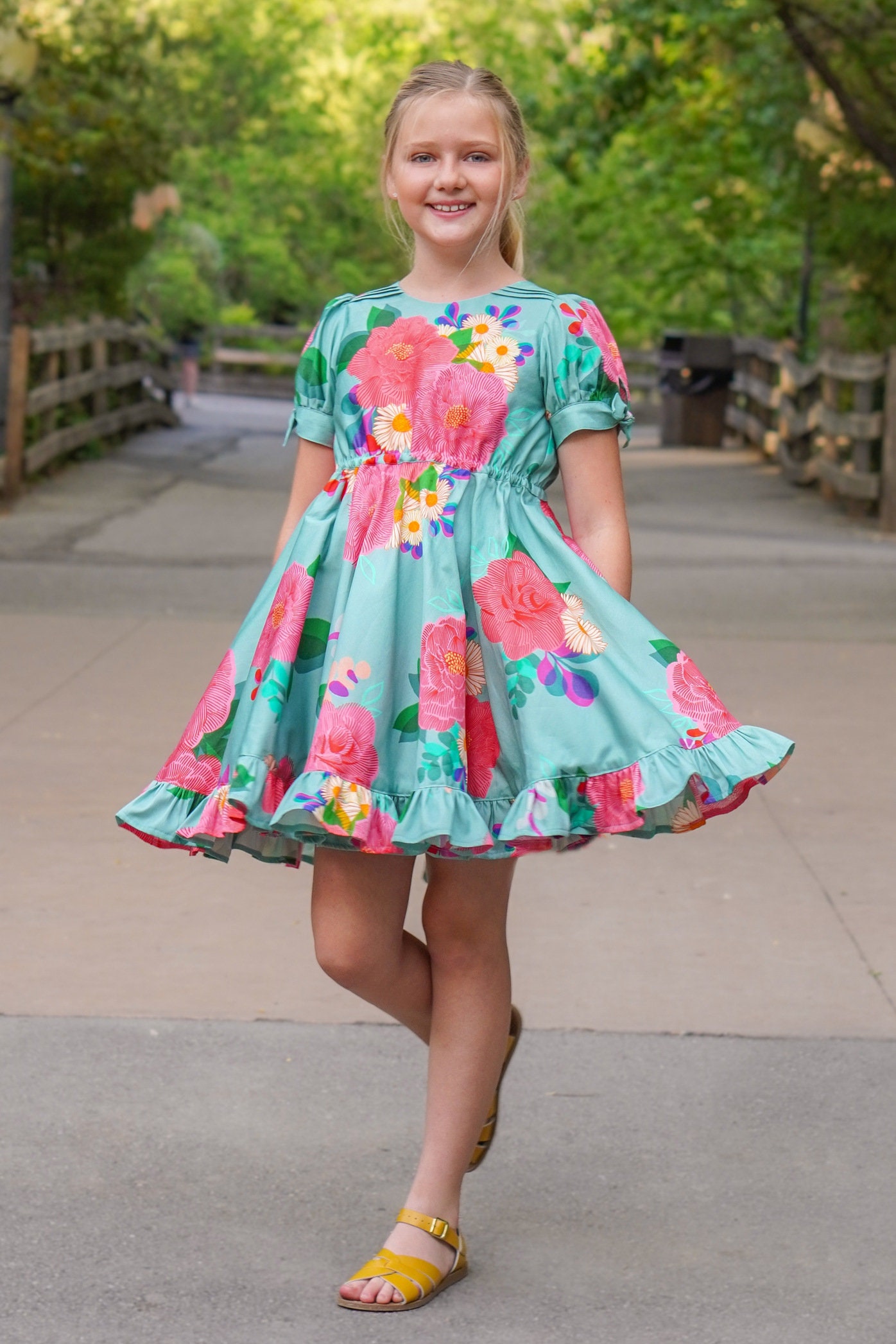 Cerise PDF Digital Sewing Pattern Sizes 1-14, Dress Pattern - Etsy