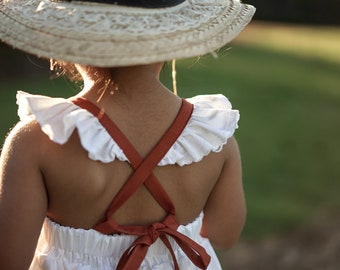 Banksia Dress & Top Sewing Pattern: Girls Sizes 1-14 (PDF Pattern)