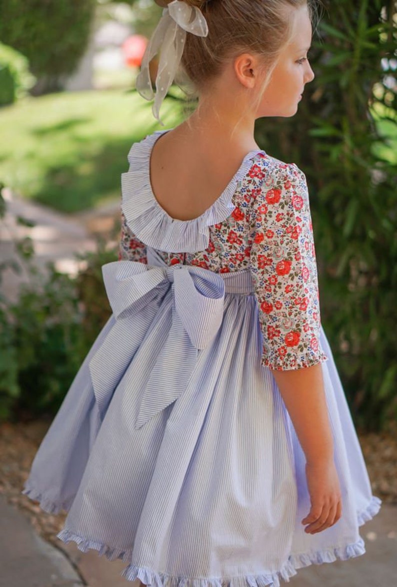 Gardenia Dress Pattern 1-14 Years Sewing Pattern PDF - Etsy