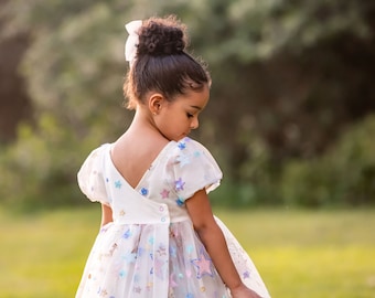 Myrtle Dress PDF Digital Sewing Pattern tailles 1-14, Girls Dress Pattern, Sewing Pattern