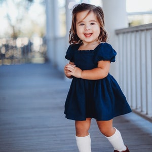 Jasmine Mini and Dress PDF Digital Sewing Pattern sizes 1-14, Girls Dress Pattern, Tiered Skirt Dress, Long Sleeves Dress, Balloon Sleeve