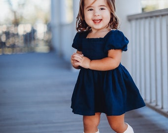 Jasmine Mini and Dress PDF Digital Sewing Pattern sizes 1-14, Girls Dress Pattern, Tiered Skirt Dress, Long Sleeves Dress, Balloon Sleeve