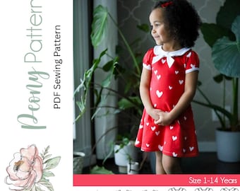 Daphne Dress and Top PDF Sewing Pattern