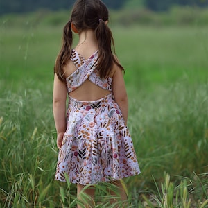 Violet Top and Dress PDF Sewing Pattern Sizes 1-14