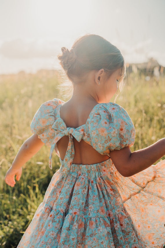 Willow Dress PDF Sewing Pattern Sizes 1-14 - Etsy Canada