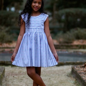 Lily Dress PDF Digital Sewing Pattern, Girls Dress Sewing Pattern, Baby Dress Sewing Pattern, Easter Dress, Cap sleeve, ruffles,