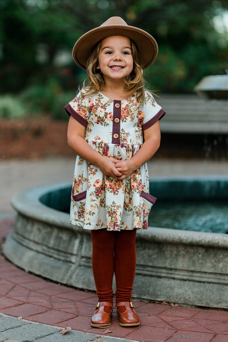 Ginger Dress Digital Sewing Pattern PDF Knit Dress Pattern Etsy