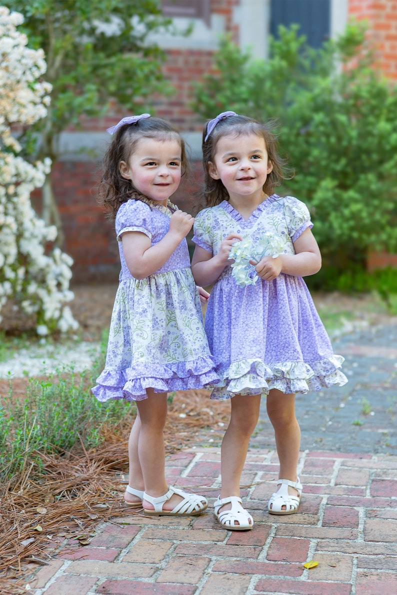 Hydrangea Dress PDF Sewing Pattern Sizes 1-14 image 6