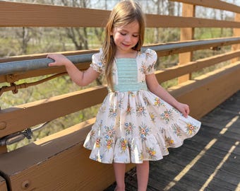 Bluebell Dress Sewing Pattern PDF
