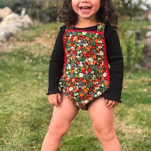 Buttercup Romper PDF Sewing Pattern, newborn- 4 years, Baby Romper Sewing Pattern, Baby Playsuit Sewing Pattern,