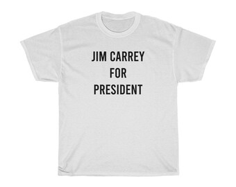 Jim Carrey for President shirt, 2024 Presidential Election, political shirt