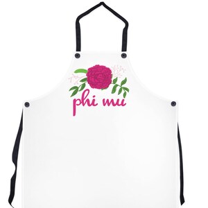 Phi Mu Sorority Apron I Phi Mu