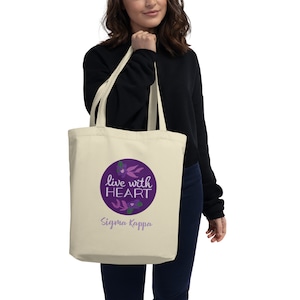 Sigma Kappa Sorority Tote Bag |  Sigma Kappa Gift