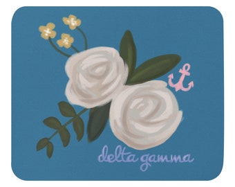 Alfombrilla de ratón de la hermandad Delta Gamma / Idea de regalo de Dee Gee