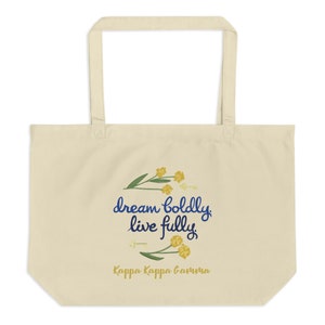 Kappa Kappa Gamma Sorority Tote Bag | Kappa Kappa Gamma Gift Idea