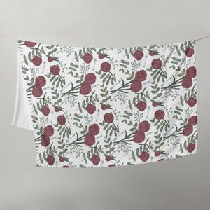 Pi Beta Phi Sorority Throw Blanket | Sorority Blanket | Greek Gifts | Pi Phi Gifts | Pi Phi