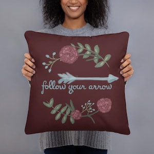 Almohada de la hermandad Pi Beta Phi / Idea de regalo de Pi Phi
