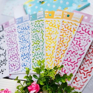 Ribbon Party Seal,GAIA_Red /Pink /Orange /Yellow /Green /Blue /Purple /Black
