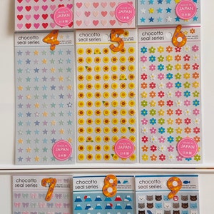 Chocotto Series,GAIA_1 Heart /2 Milky Heart /3 Star /4 Milky Star /5 Sunflower /6 Colorful Flower /7 Milky Ribbon /8 Fuji Mountain /9 Cat