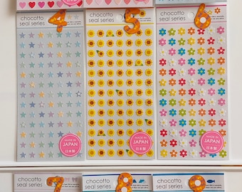 Chocotto Series,GAIA_1 Heart /2 Milky Heart /3 Star /4 Milky Star /5 Sunflower /6 Colorful Flower /7 Milky Ribbon /8 Fuji Mountain /9 Cat