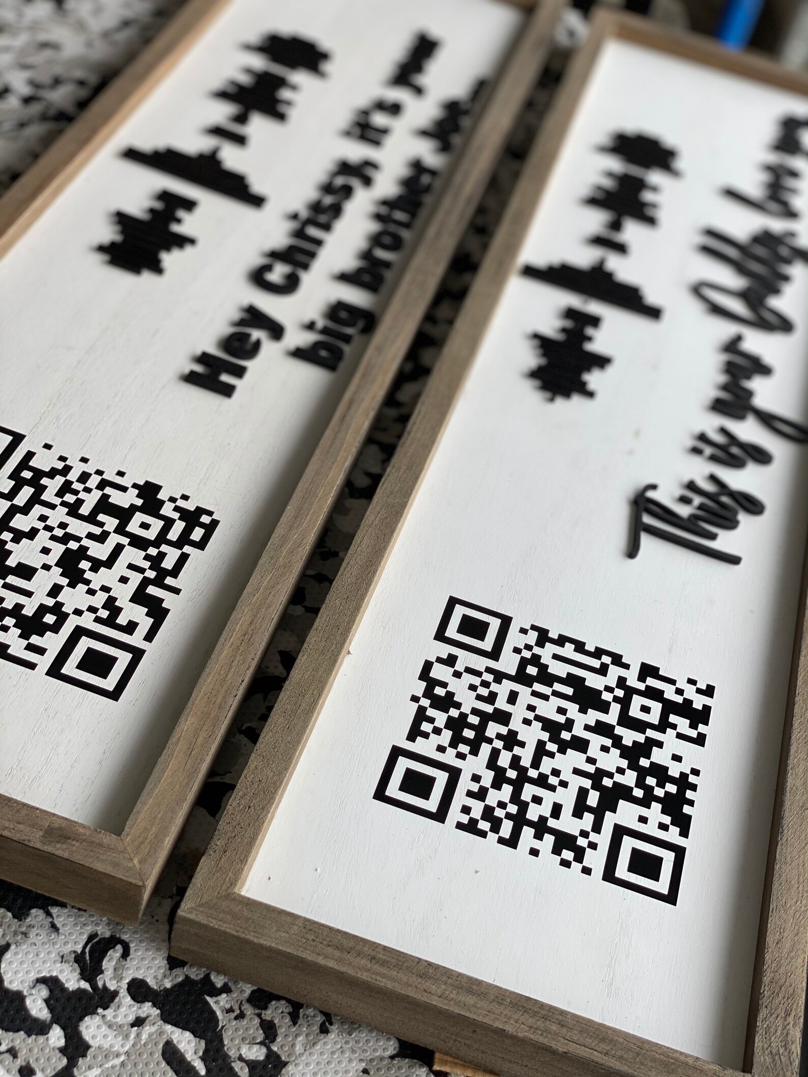 QR voice recording sign voicemail sign Etsy