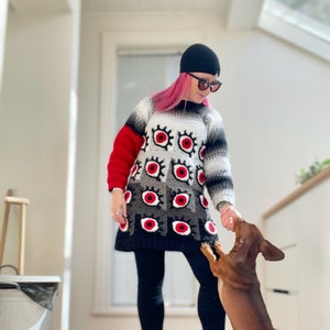 I’m Eyeballing You Sweater Dress