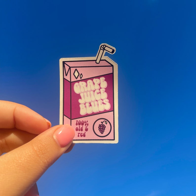 Harry Styles Grapejuice GRAPE JUICE BLUES Harrys House Etsy