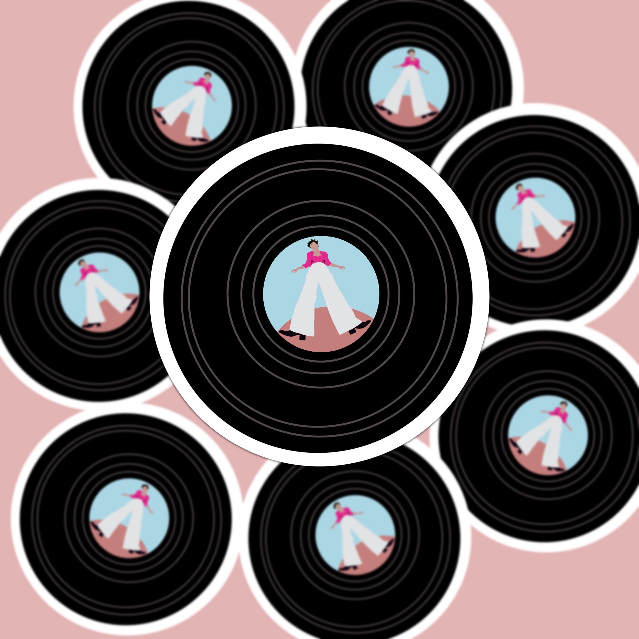 Harry Styles Fine Line álbum vinilo portátil / WaterBottle / - Etsy España