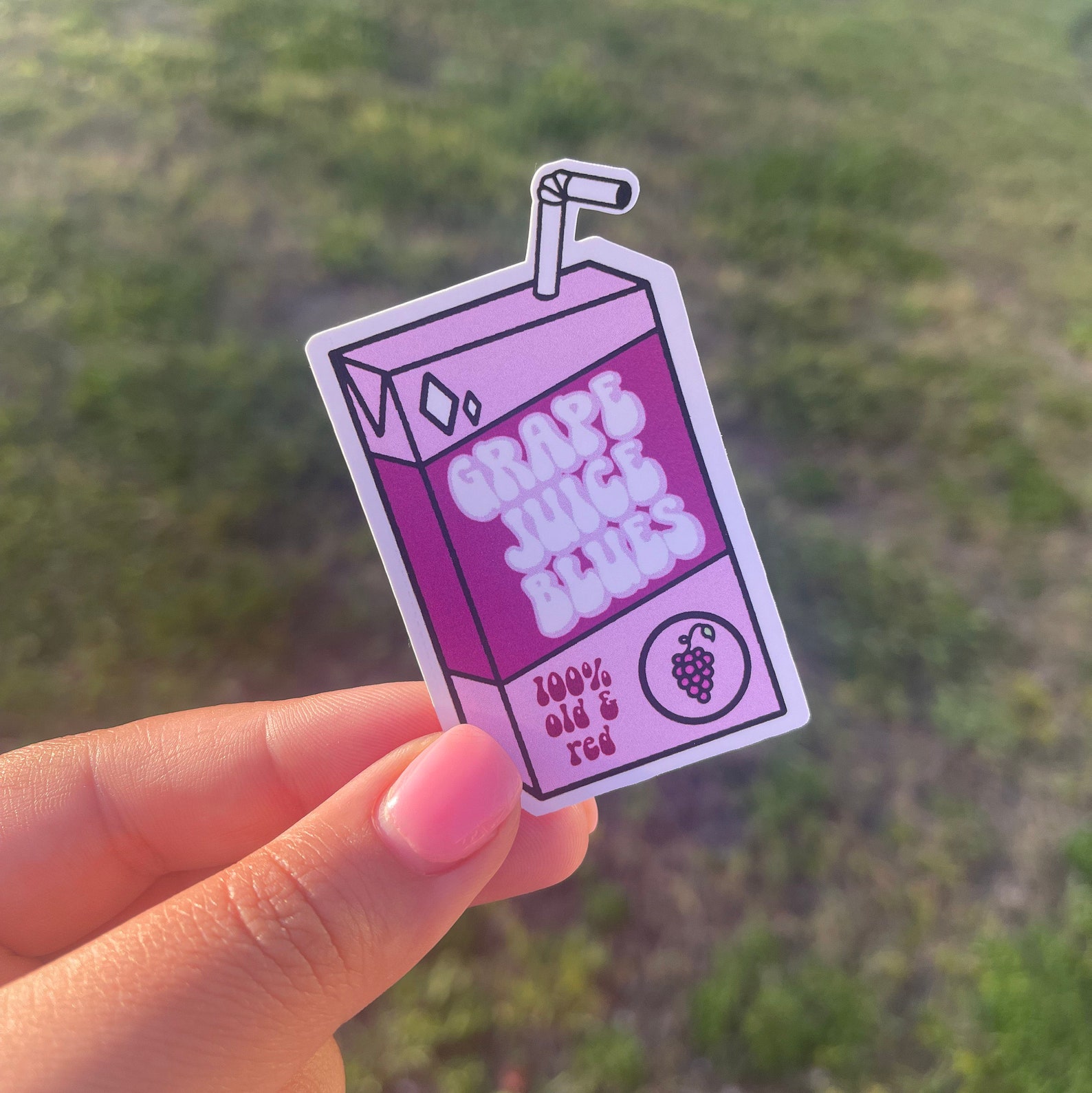 Harry Styles Grapejuice GRAPE JUICE BLUES Harrys House Etsy